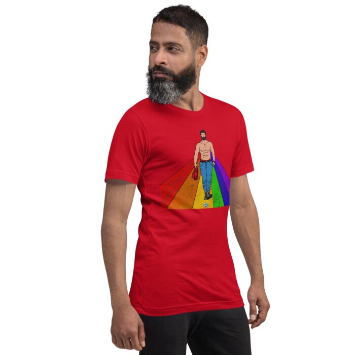 Short Sleeve Tee - Rainbow Road - Image 8