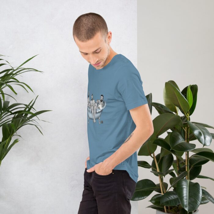 Short Sleeve Tee - 3 Bears in a Tub - Image 35