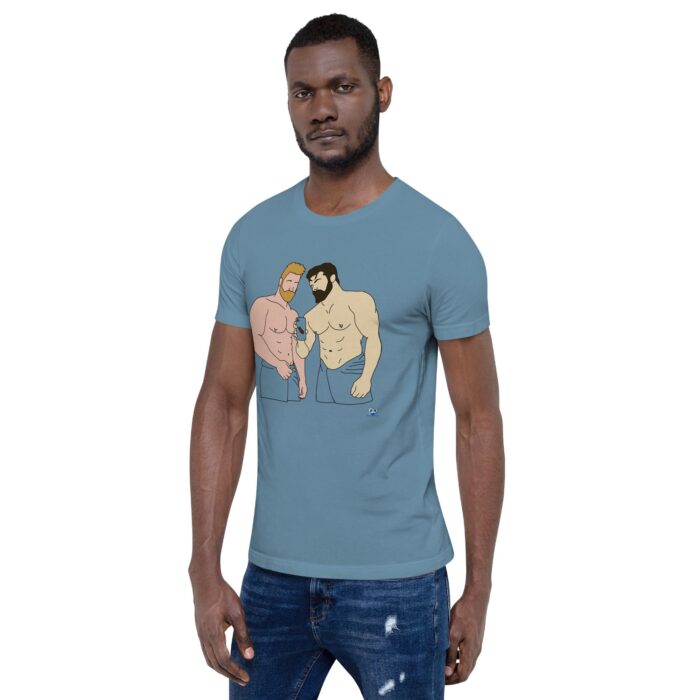Short Sleeve Tee - Locker Room Selfie - Image 45