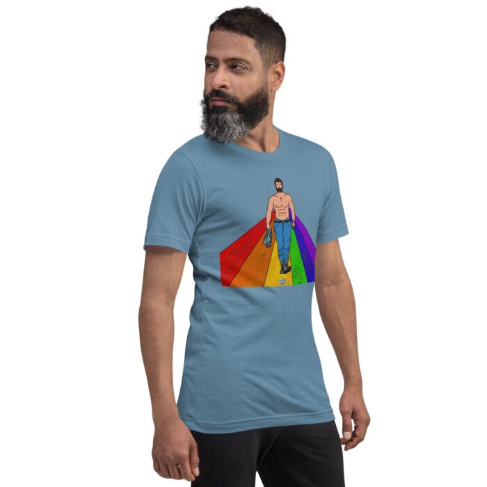 Short Sleeve Tee - Rainbow Road - Image 32