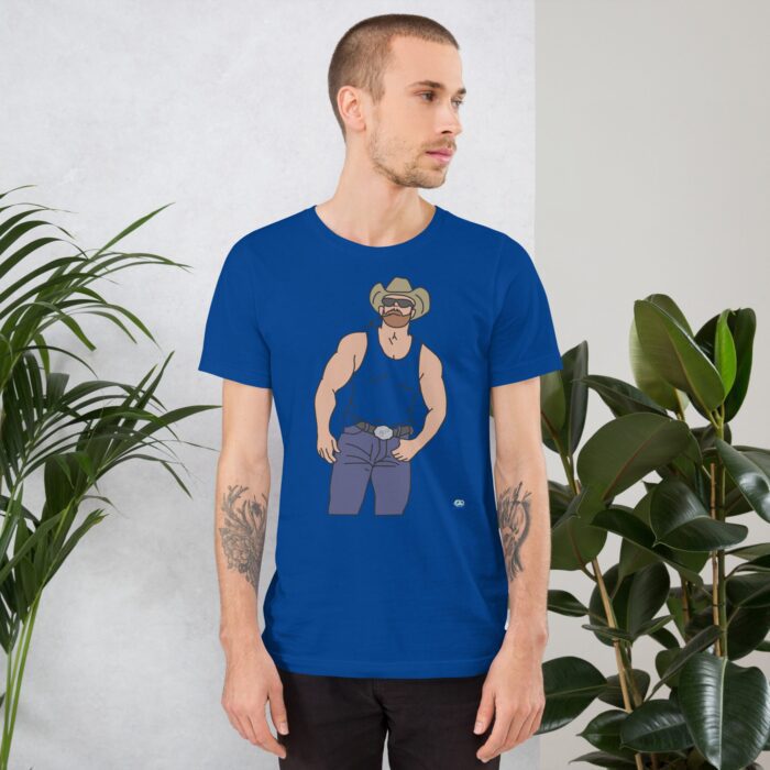 Short Sleeve Tee - Cowboy Blues - Image 4