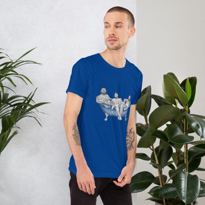 Short Sleeve Tee - 3 Bears in a Tub - Image 17