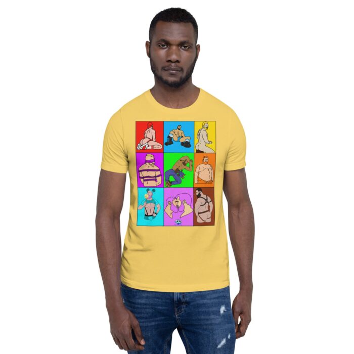 Short Sleeve Tee - Color Block Dudes - Image 13
