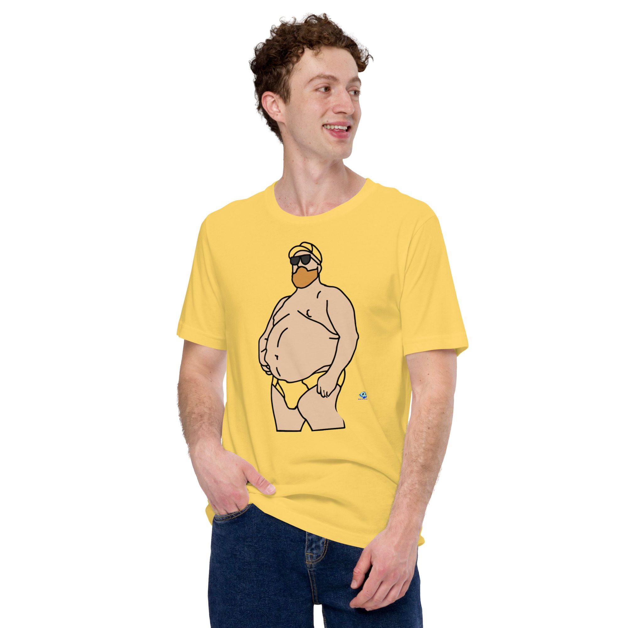 Short Sleeve Tee - Chub in Hat - Image 14