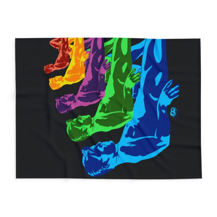 Arctic Fleece Blanket - Helping Hands - Image 6