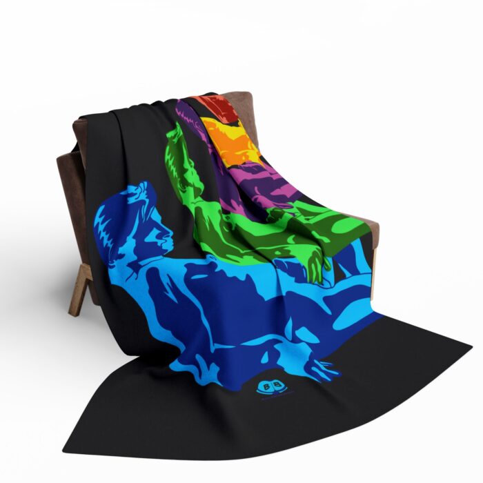Arctic Fleece Blanket - Helping Hands - Image 8