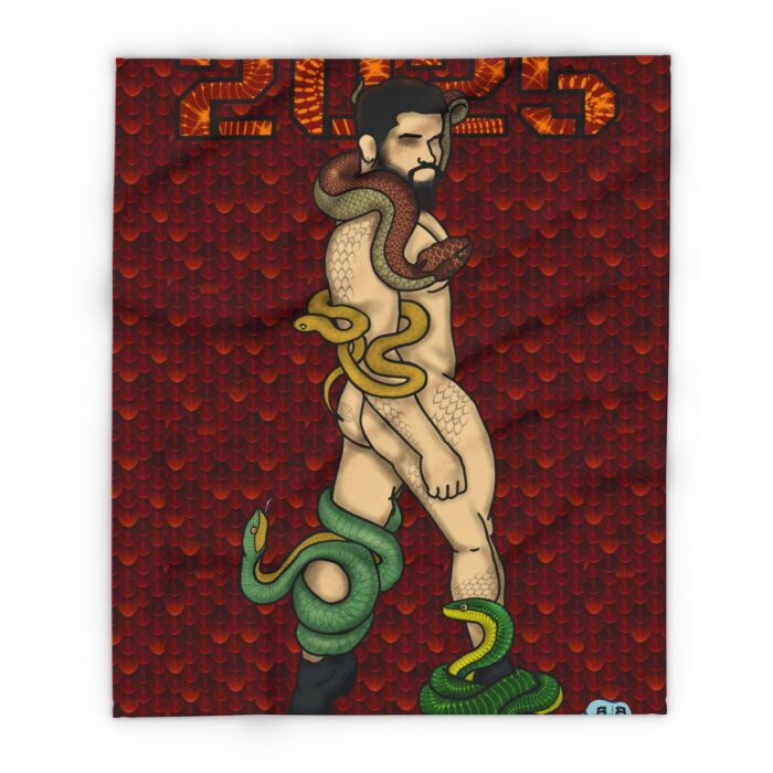 Arctic Fleece Blanket - Year of the Snake