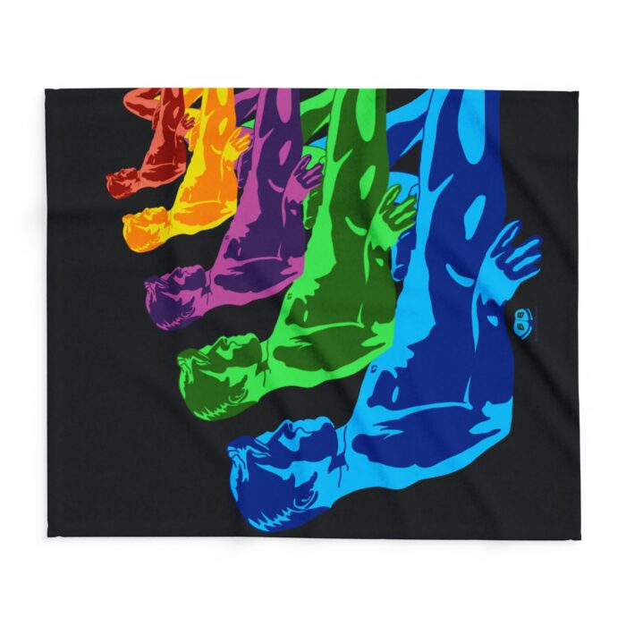 Arctic Fleece Blanket - Helping Hands - Image 2
