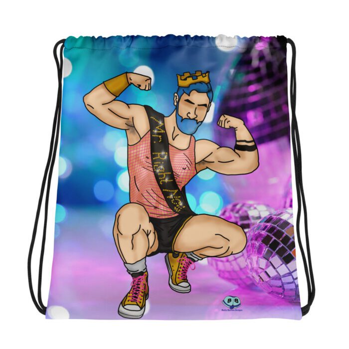 Drawstring bag - 2 Sided Print - Mr. Right Now