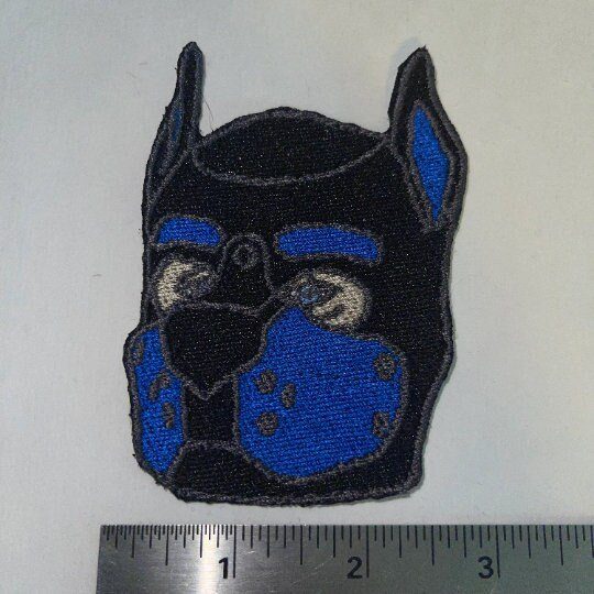 Iron On Patch - Pup Mask