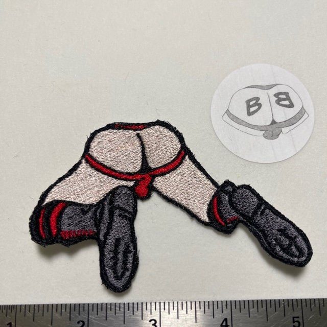 Iron On Patch - Ass in Boots