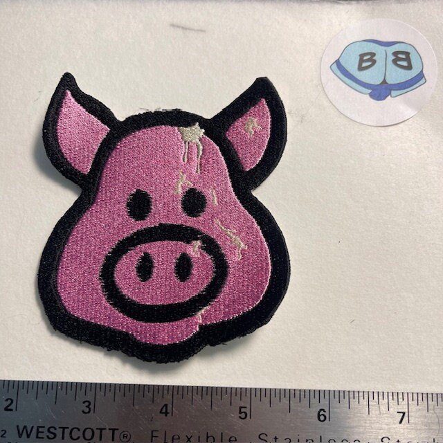 Iron On Patch - Cum Pig