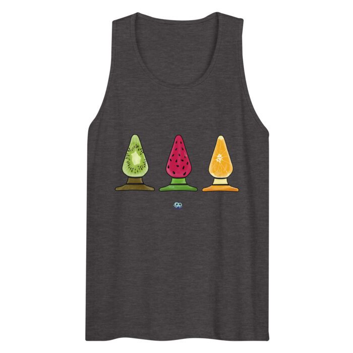 Men’s premium tank top - Fruity Butt Plugs - Image 6