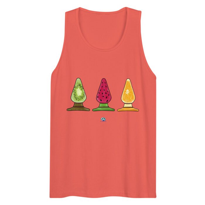 Men’s premium tank top - Fruity Butt Plugs - Image 9