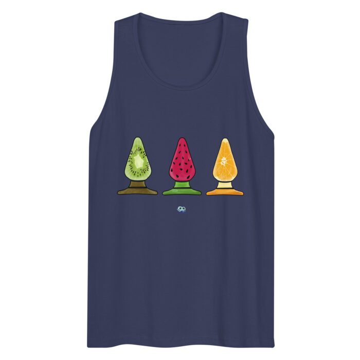 Men’s premium tank top - Fruity Butt Plugs - Image 7