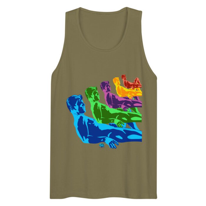 Men’s premium tank top - Helping Hands - Image 6