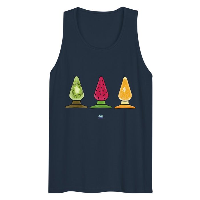Men’s premium tank top - Fruity Butt Plugs - Image 5