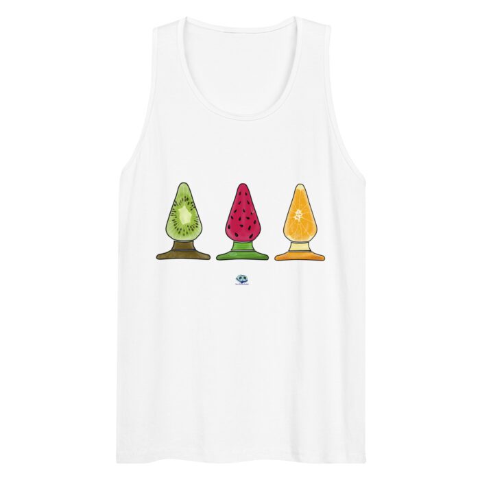 Men’s premium tank top - Fruity Butt Plugs - Image 13