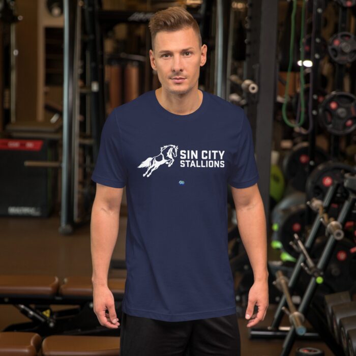Short Sleeve Tee - Sin City Stallions - Image 3
