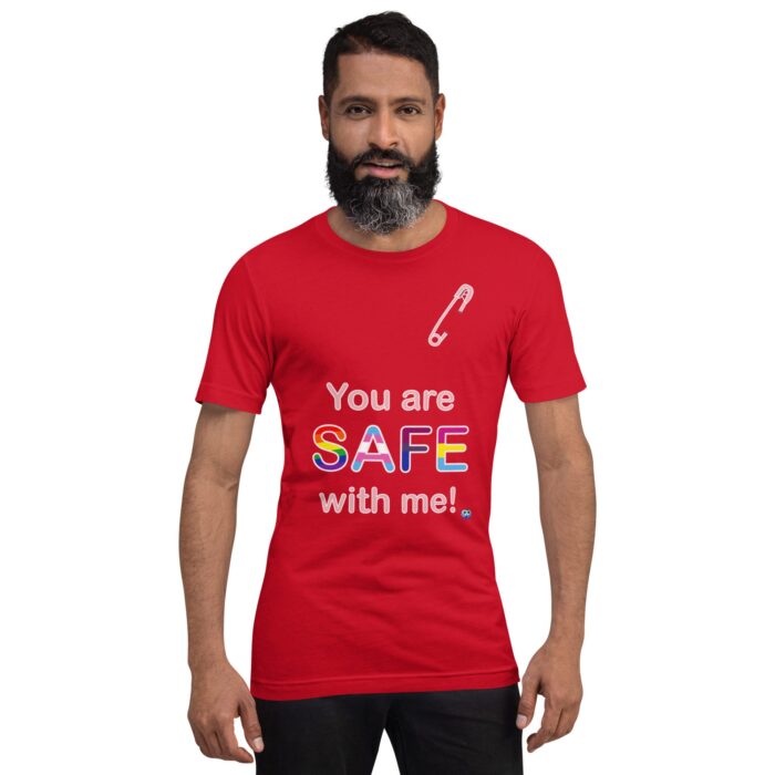 Short Sleeve Tee - Safe with me - Image 6
