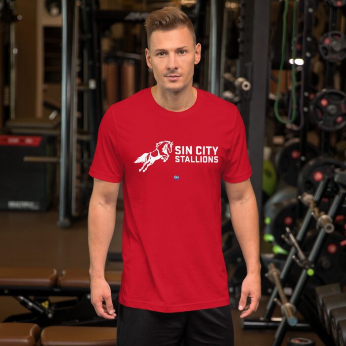 Short Sleeve Tee - Sin City Stallions - Image 5