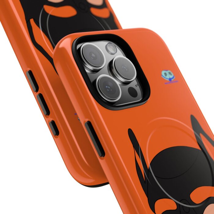 Tough Magnetic iPhone Cases - Pup Mask (Orange) - Image 29