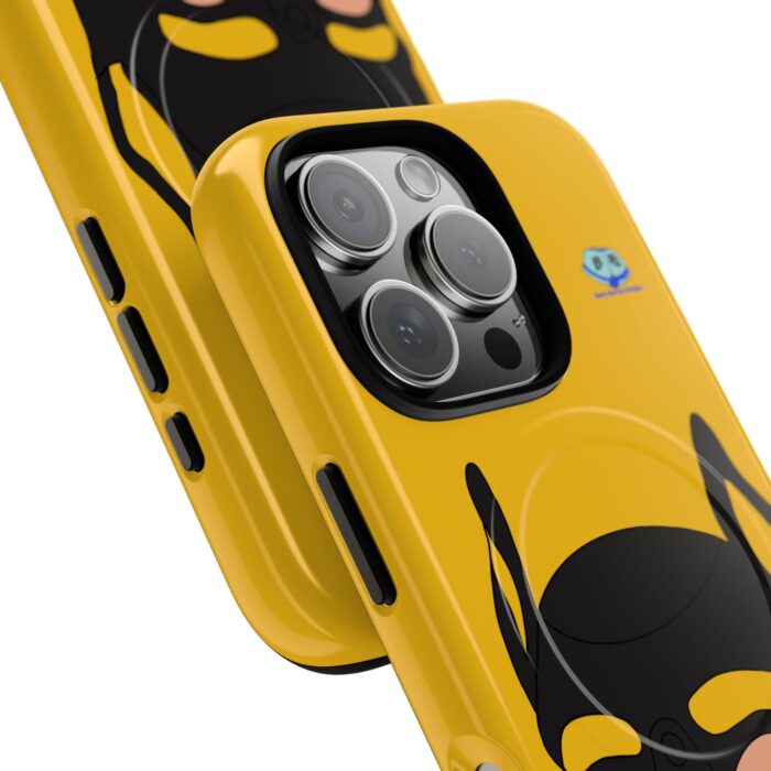 Tough Magnetic iPhone Cases - Pup Mask (Yellow) - Image 26