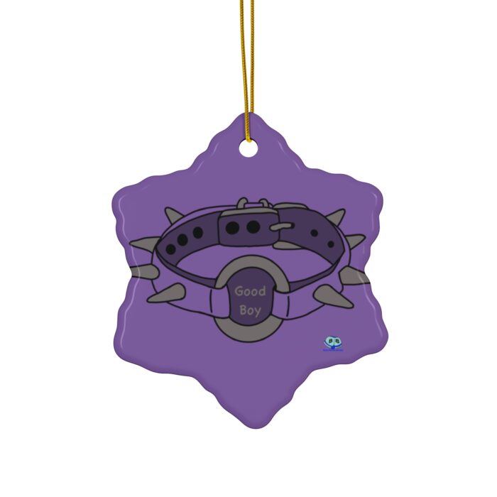 Ceramic Ornament - Spiked Collar (Purple) - Image 4