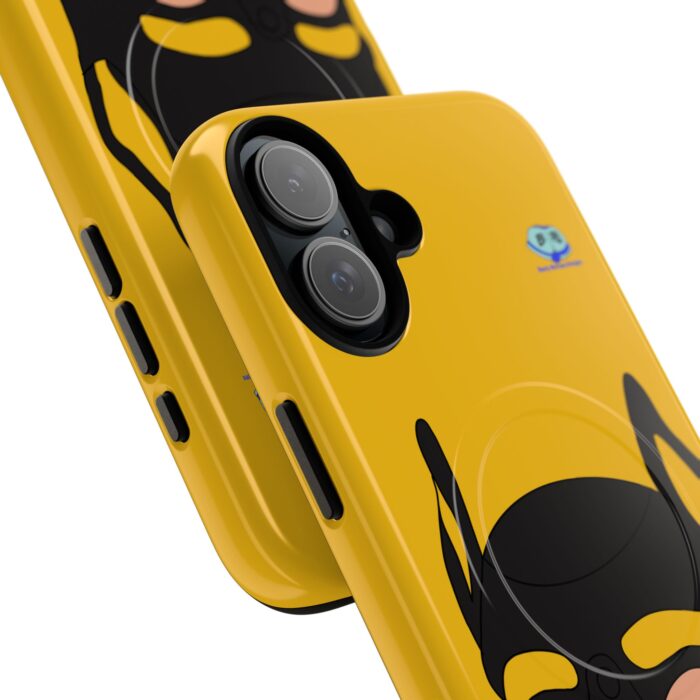 Tough Magnetic iPhone Cases - Pup Mask (Yellow) - Image 35