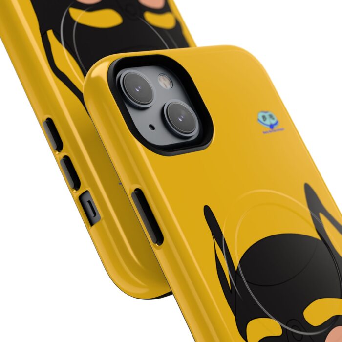 Tough Magnetic iPhone Cases - Pup Mask (Yellow) - Image 20