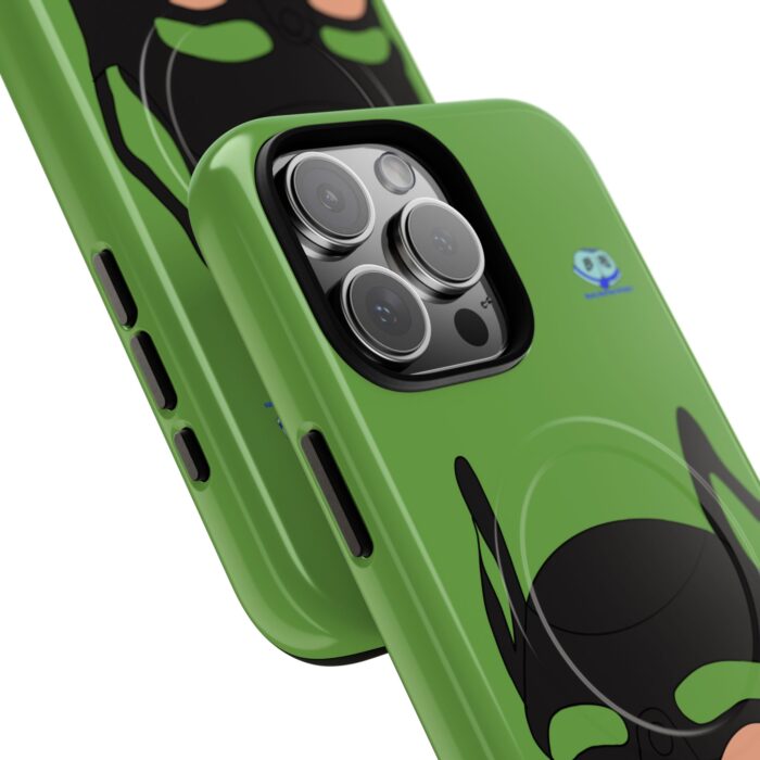 Tough Magnetic iPhone Cases - Pup Mask (Green) - Image 29